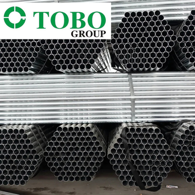 ASTM A53 schedule 40 bs1387 greenhouse ms pre zinc coated round steel tube pipe for construction