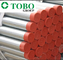 High-quality external galvanized lining red plastic coated composite steel pipe for water supply and fire fighting