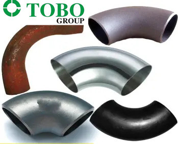 A234 WP5 alloy steel pipe fittings 90 deg LR elbow Seamless Carbon Steel Alloy Elbow Pipe Bend