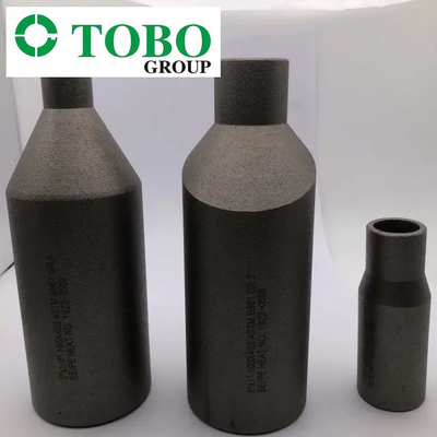 Titanium Alloy Steel Pipe Fittings ASTM B363 Ti Gr7 2'' x 1'' SCH10S x SCH40S Titanium Alloy Swage Nipple