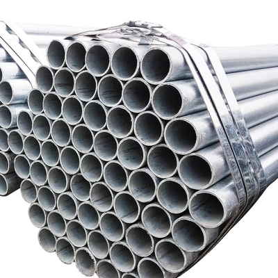 Non alloy Galvanized Tube with Plain/Beveled/Threaded Ends SCH80 Various Sizes from 1/2-8