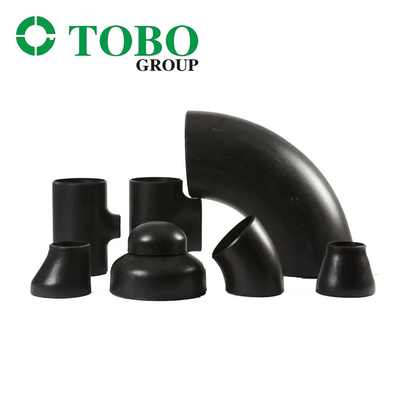 TOBO A234 Alloy Steel Pipe Fittings 90 Deg Elbow Seamless Carbon Steel Elbow