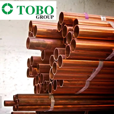 419mm 16inch Large Diameter Seamless Cooper Nickel Alloy Tube Copper Pipe from TOBO