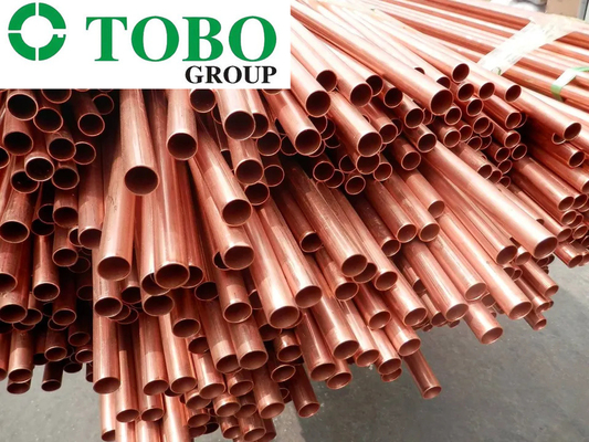 419mm 16inch Large Diameter Seamless Cooper Nickel Alloy Tube Copper Pipe from TOBO