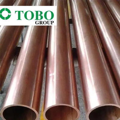 High Quality 22mm 32mm Diameter Round Pure Brass Coil Tube C11000 Copper Pipe