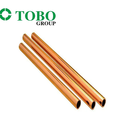 High Quality 22mm 32mm Diameter Round Pure Brass Coil Tube C11000 Copper Pipe