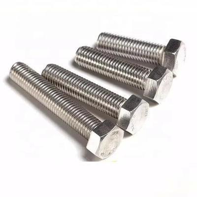 High strength custom hex flange GR5 Ti-6al-4v titanium fasteners titanium bolts titanium screws