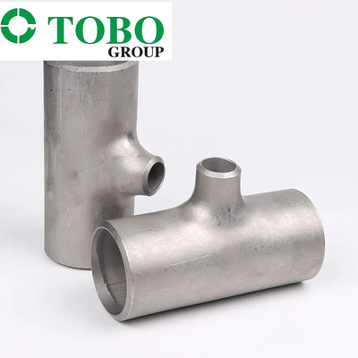 ANSI/ASME Stainless Steel Carbon Steel Butt Welding Tee Customizable Sizes & Material Industrial Grade