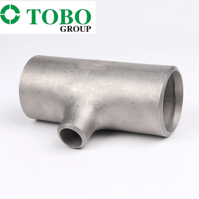 ANSI/ASME Stainless Steel Carbon Steel Butt Welding Tee Customizable Sizes & Material Industrial Grade