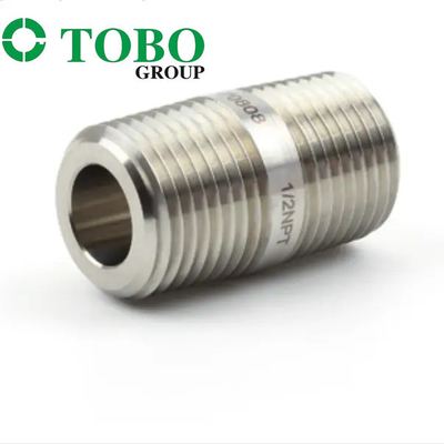 1.25'' - 4'' Stainless Steel Inner Connector Pipe Fittings Use Thread Pipe Nipple
