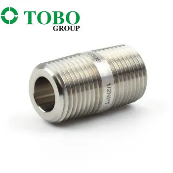 1.25'' - 4'' Stainless Steel Inner Connector Pipe Fittings Use Thread Pipe Nipple