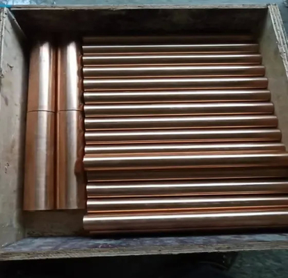 90/10 Copper Nickel Pipe Straight C12200 2mm Thickness 6m Length Round Coil Tube