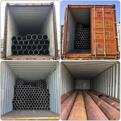 Carbon Steel Seamless Steel Boiler Tube High Pressure ASTM A53 12M Steel Round Pipe