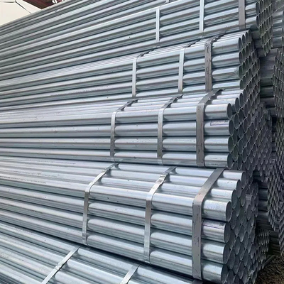 1/2 Inch Coated Steel Pipe ASTM A53 Carbon Steel Tubes Zinc Coated Galvanized Steel Pipe