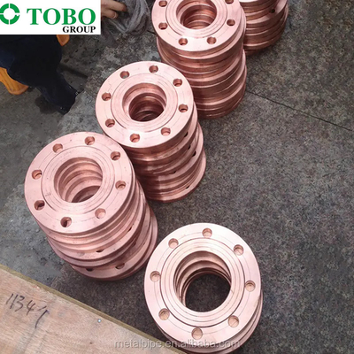 Slip-On flange connector Copper and nickel flanges C70600 Size 10inch 150#-2500# Slip-On flange connector