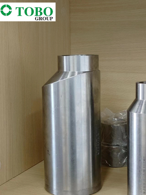 Titanium Alloy Steel Pipe Fittings ASTM B363 Ti Gr7 2'' x 1'' SCH10S x SCH40S Titanium Alloy Swage Nipple