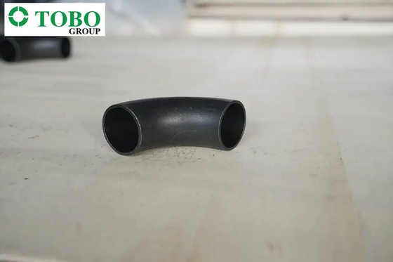 TOBO Customed Size A234 WP5 Alloy Steel Pipe Fittings / 90 Degree Welded Elbow