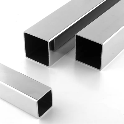 Rectangular Stainless Steel Tube 201 304 316 Welded 10x10mm 3mm Square Steel Pipe