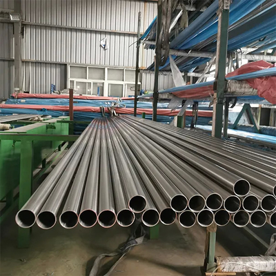 Aluminum Alloy Round Tube 6082-T6 50.8mm*1.2mm 6m Welded Round Pipe Mirror Polishing