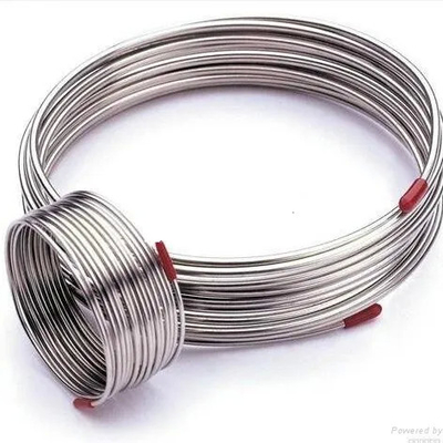 Stainless Steel SS Coiled Tubing 304 304L 316L 1.4401 1.4406 Seamless Coiled Tube