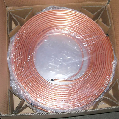 Seamless Copper Coil Tube C10100 C11000 C12200 3mm 15m Steel Copper Pipe Round Coil