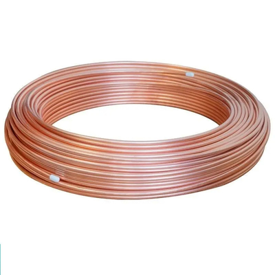 Seamless Steel Coil Pipe 1/4 3/8 1/2 Inch 10m Refrigeration Copper Coil Tube ASTM C11000