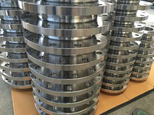 Threaded Connection Metallic Alloy Flanges Construction Essential Component