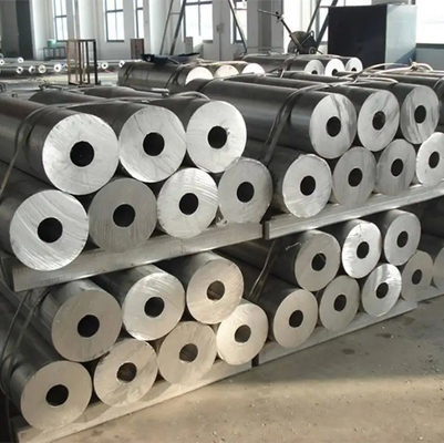 Aluminum Alloy Round Tube 6063 T5 6061 T6 1'' Welded Alloy Steel Pipe Mirror Polishing