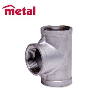 Duplex Stainless Steel Butt Welding Fittings UNS S31803 Reducing Tee 3 X 2 ASME B16.9
