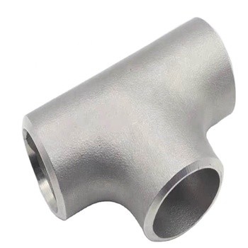 Seamless Butt Welding Alloy Fittings Target Tee  6&quot;X SCH-60S Titanium Gr2 Pipe Fittings