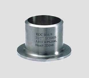 Nickel Alloy Pipe Fitting Stainless Steel Stub End Incoloy 825 Butt Welding Fitting