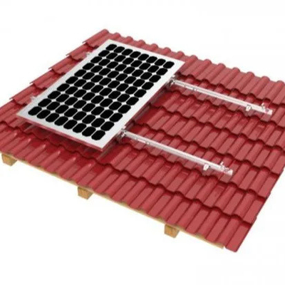 TOBO Hot Sales Aluminum Solar Roof Mounting Brackets Photovoltaic Bracket System For Glazed Tile Rooftop