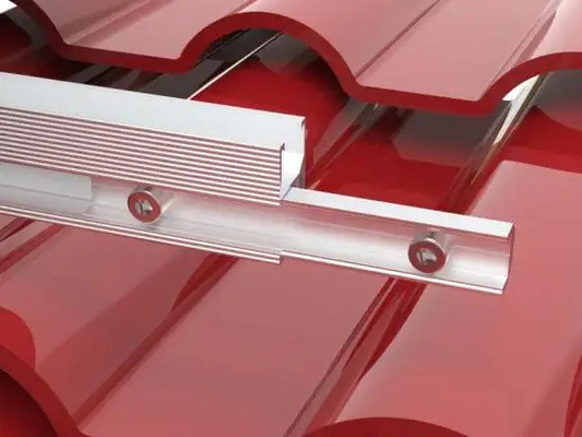 TOBO Hot Sales Aluminum Solar Roof Mounting Brackets Photovoltaic Bracket System For Glazed Tile Rooftop
