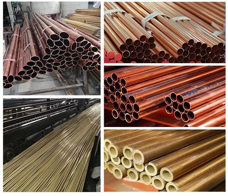 ASTM Standard Copper Nickel Pipes Customized For Pipe Shapes Outer Diameter