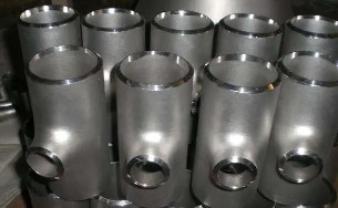 Butt Welding Fittings Hastelloy C276 Reducing Tee S32750 3X4 ASME B16.9