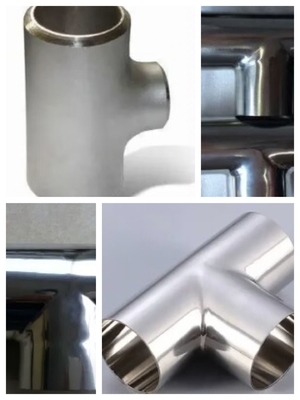 Alloy 400 Socket-Welding Steel Pipe Fitting Equal Tee 300#  2''X1-1/2'' SCH40
