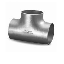 Metal Factory Directly Supply Butt WeldingTee Standard CUNI 90/10 1 1/2 Inch For Pipe Fittings