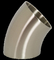 Nickel Alloy Inconel 600 High Quality 45 Degree Elbow Butt Welding Fittings ASME B16.9 Customized Size