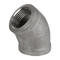 Metal  Best Threaded Elbow 45 Degree Forged Fitting ASME B16.9 Customized Size Customized Color 1 To 24 Inch