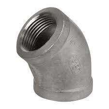 Metal  Best Threaded Elbow 45 Degree Forged Fitting ASME B16.9 Customized Size Customized Color 1 To 24 Inch