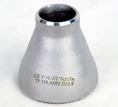 B366 WPNIC10 Nickel Alloy Steel Pipe Fittings BW Reducer ASME B16.9 Customized Size