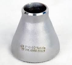 Inconel 600 B366 UNS N06600 Nickel Alloy Concentric Reducer Butt Welding China Factory