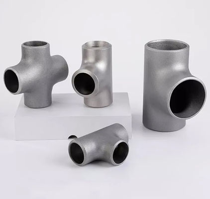 Galvanized Carbon Steel JIC Union Branch 3 Way Tee Adapter for Hydraulic Piping System