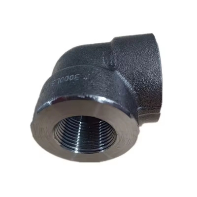 ANSI/ASME Stainless Steel Carbon Steel Threaded Elbow Customizable Sizes & Material Industrial Grade