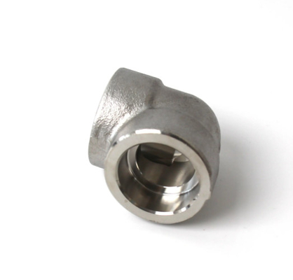 ASME B16.11 SW Stainless Steel Threaded 3000lb 6000 Forge Fitting High Pressure Pipe Tee Coupling Union Cross Elbow