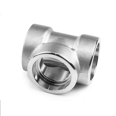 Heat Resistant ANSI B 16.9 Alloy Steel Pipe Fittings Cross Tee For Tight Connection