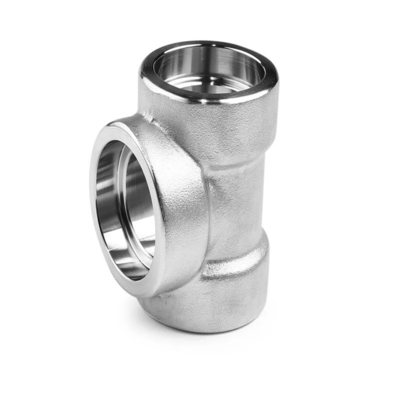 ASME/ANSI Carbon Steel Stainless Steel High Pressure Level Socket Welding Tee Industrial Grade Customizable Sizes Pipe Fittings