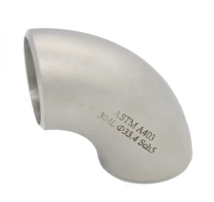 METAL High Quality Nickel Alloy Inconel 600 45 Degree Elbow Butt Welding Fittings ASME B16.9 Customized Size