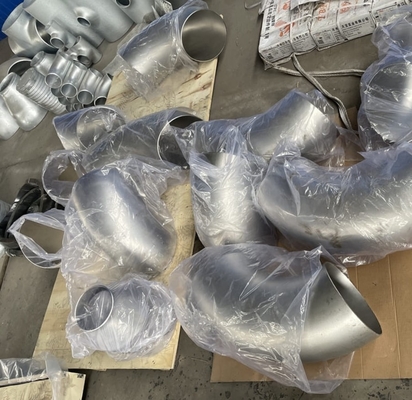 Metal Nickel Alloy Inconel 600 High Quality 45 Degree Elbow Butt Welding Fittings ASME B16.9 Customized Size