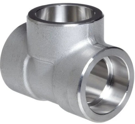 ASME B16.9 Threaded Tee Variable Sizes Range From NPS1/2"-60" Fast Delivery Low MOQ Customizable Material I.g. Carbon Steel Stainless Steel
